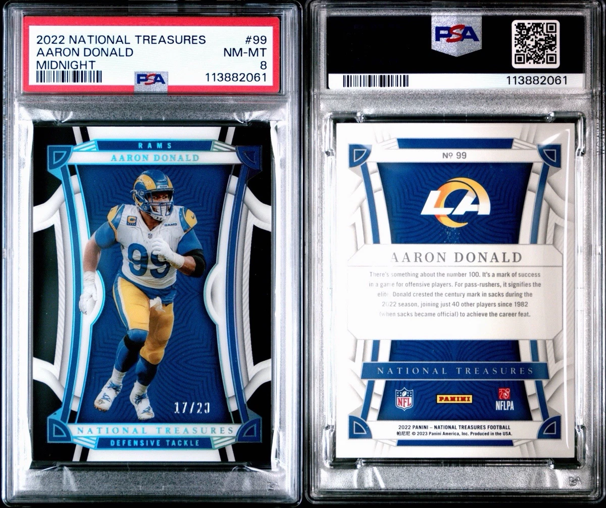 2022 Panini National Treasures Aaron Donald #99 for sale | eBay