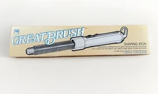 Vintage Great Brush Shaping Iron 30mm Aluminum Barrel NOS Hair Styling Tool NIB