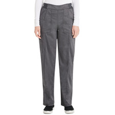 Dickies Womens Scrub Pants Size S Gray Straight Leg with PROTX2 To Prevent Odors