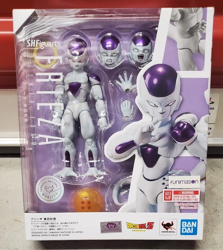 Figura de acción Bandai S.H.Figuarts Dragon Ball Z Freezer cuarta forma SHF totalmente nueva