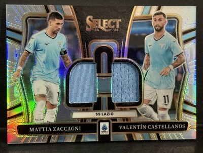 2024-25 Panini Select Serie A Lazio Zaccagni/ Valentin Castellanos