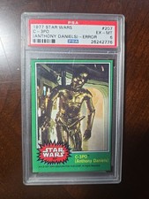 C-3PO Anthony Daniel's-ERROR PSA-6