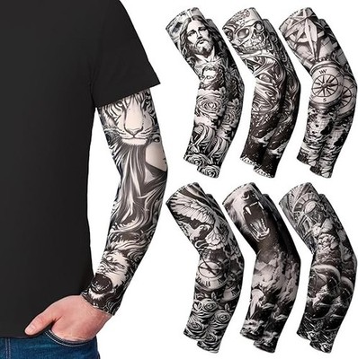 Mangas Tatuaje Para Brazos Paquete De 12 Tatuajes Temporales Falsos Para Hombres