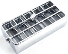 Chrome Plastic A/C Vent For 2001-2005 Peterbilt models 357, 378, 379, and 385