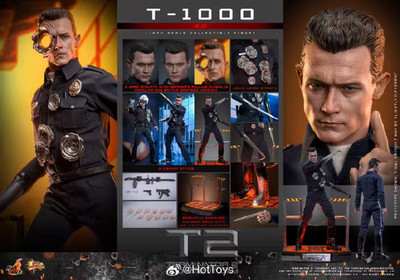 New Hot Toys MMS774 Terminator 2 Judgment Day T1000 Robert Patrick 2.0 in stock