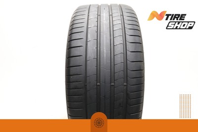 Set of 2 Used HL 265/35R21 Pirelli P Zero PZ4 LM1 Elect PNCS - 103Y - 7/32