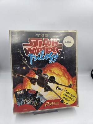 Star Wars Trilogy Amiga - Disketten Commodore 64 - Domark - 1989