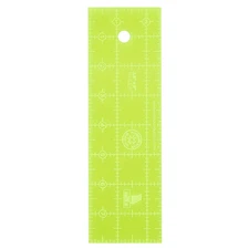 Acrylic Quilting Ruler, 2.5 inch x 8 inch | Small Ruler for Sewing, Measuring an