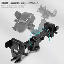 Base para Sostener Colocar el telefono Celular en el carro Auto Coche Sujetador