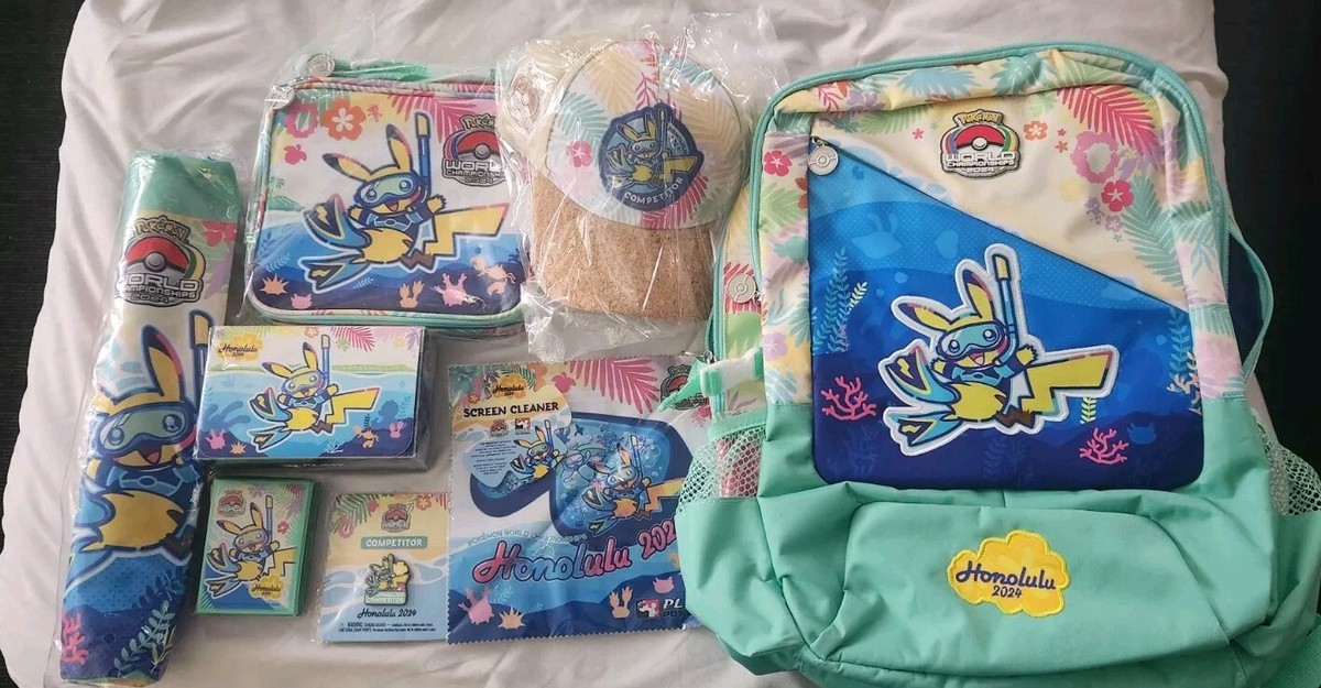 ポケモン PJCS2025 パス qualifire competitor 2024 Pokemon Worlds Competitor Kit Honolulu Hawaii | eBay