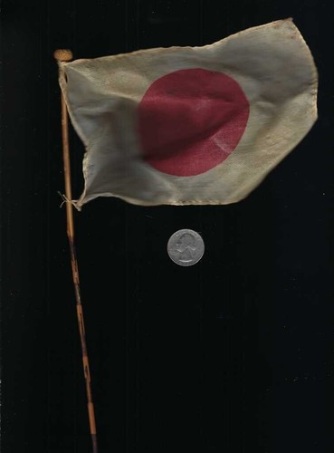 WORLD WAR 2 ANTIQUE JAPANESE VICTORY PARADE FLAG JAPAN MILITARY - Picture 5 of 24