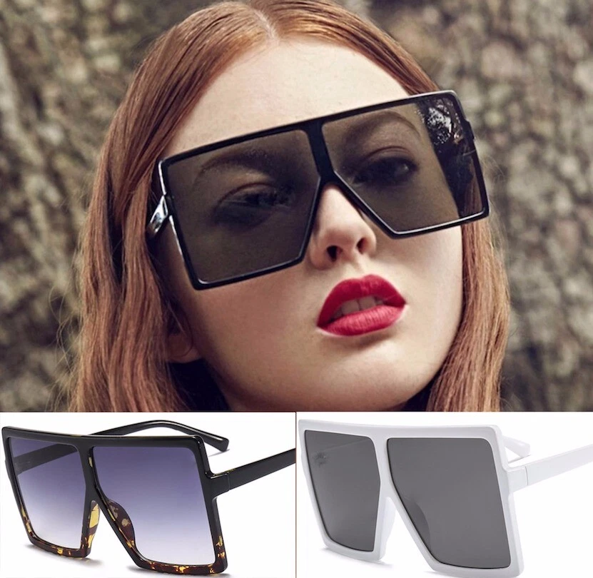 Flat lenses sunglasses top