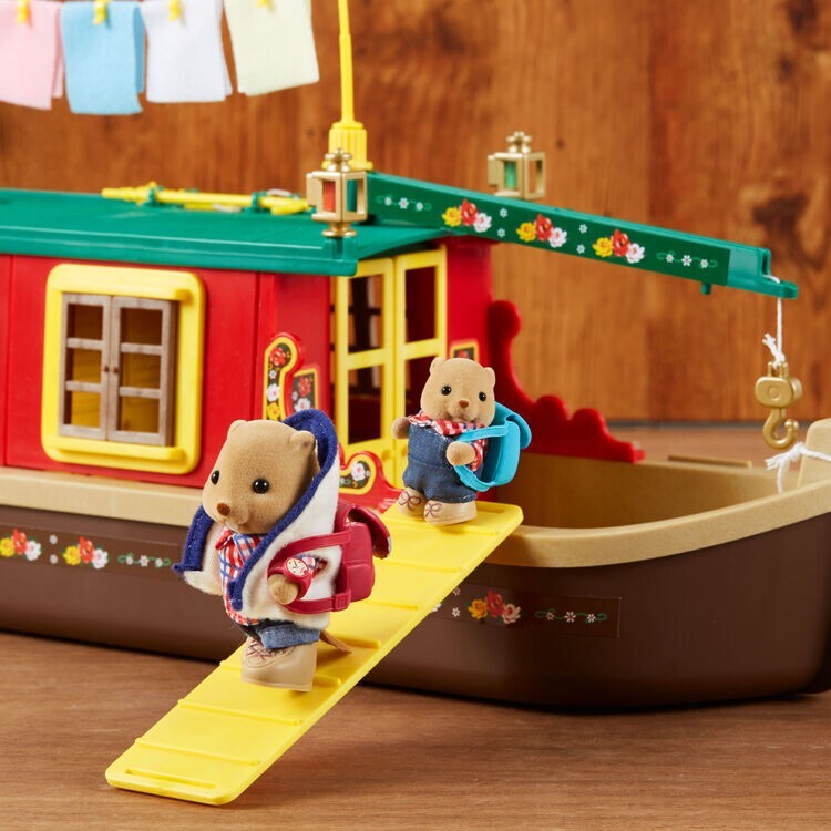 Sylvanian Families River Canal Boat Epoch Japan Calico Critters