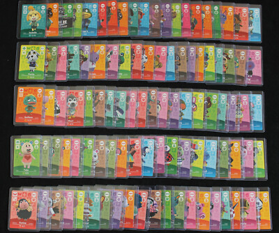 Nintendo Amiibo ANIMAL CROSSING Series Switch DS Cards CARD YOU