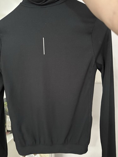 Nike Dri-FIT Element Running Women's XS 1/2 Zip Black Long Sleeve Top Shirt - Picture 5 of 9