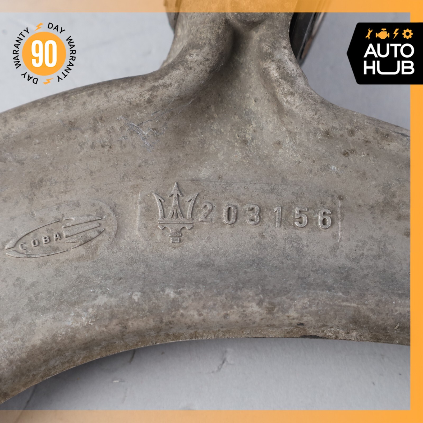03-10 Maserati Quattroporte M139 Rear Left Side Top Upper Control Arm OEM 72k
