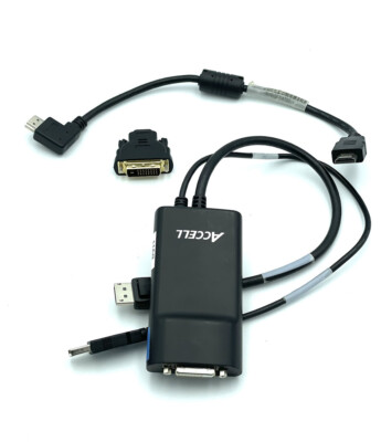 Accell UltraAV DisplayPort to DVI-D Dual-Link Adapter B087B-002B and Adapters