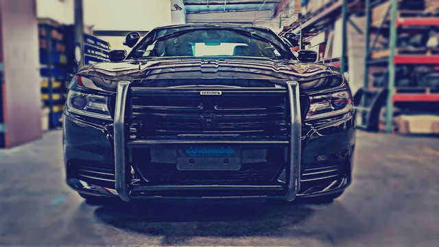 dodge charger police push bar