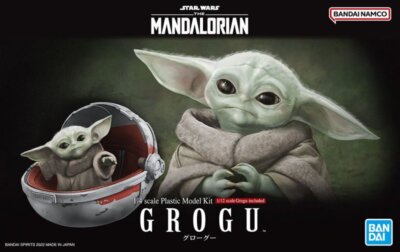 Bandai 1/4 & 1/12 Scale Model Kit Grogu The Child Star Wars(The