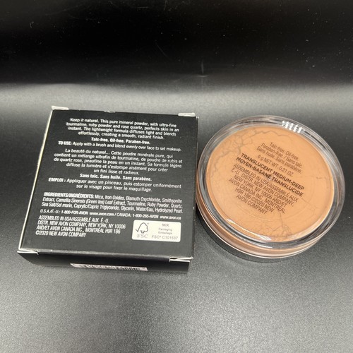 AVON Magix Dust Translucent Finishing Powder MEDIUM-DEEP 0.21 oz - Picture 2 of 3