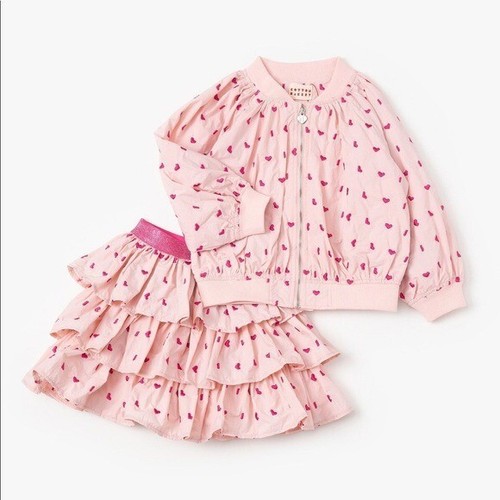 NWT Cotton Bakery Korean Brand Girls Jacket and Skirt Outfit Size 4/5 - Picture 2 of 8