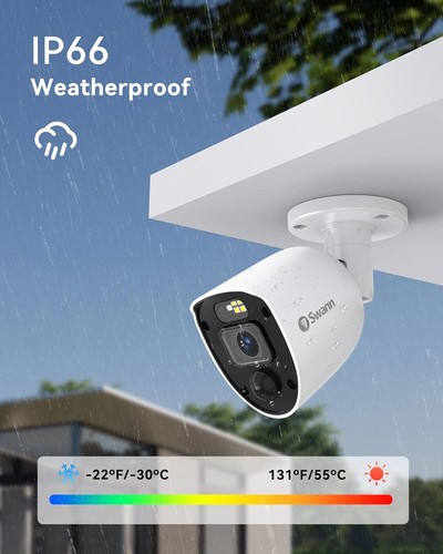 SwannForce 8 Kamera 8 Kanal 1080p Full HD DVR Sicherheitssystem - Bild 6 von 7