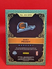 2023 Panini Origins WNBA Art Nouveau Memorabilia Shey Peddy #AN-SPD RED *23/49*