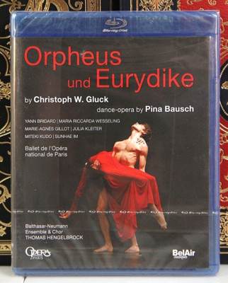 ORPHEUS UND EURYDIKE Christoph Gluck -  BLU-RAY NEW  REGION FREE  I SHIP BOXED