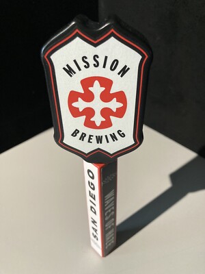 New Mission Brewing San Diego Craft  Beer Tap Handle For Kegerator Pull Lot