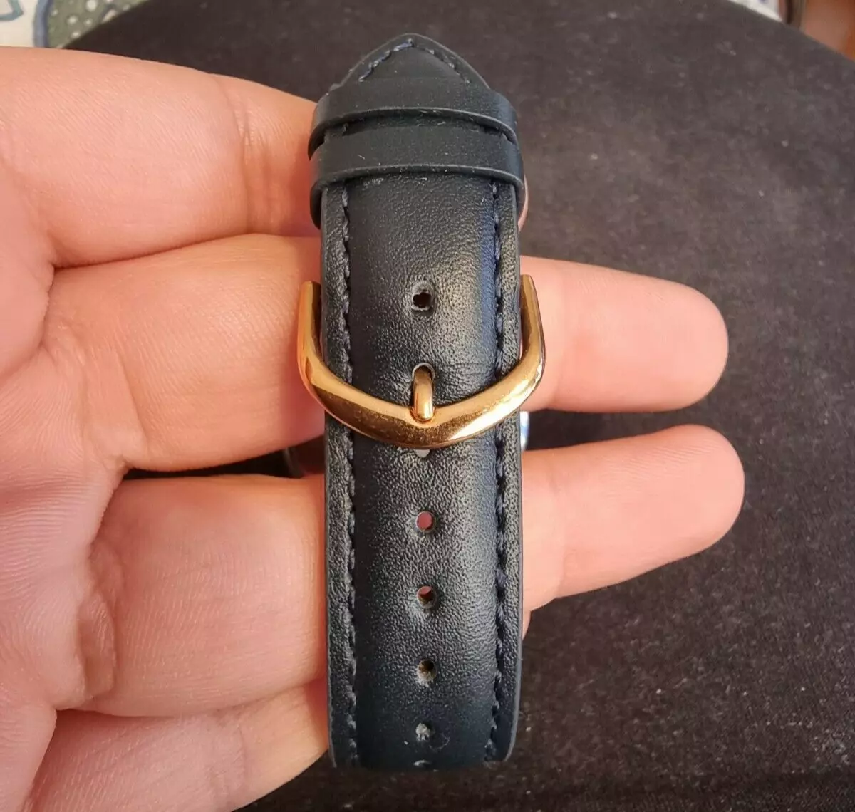 Sekonda navy and rose gold watch cheap
