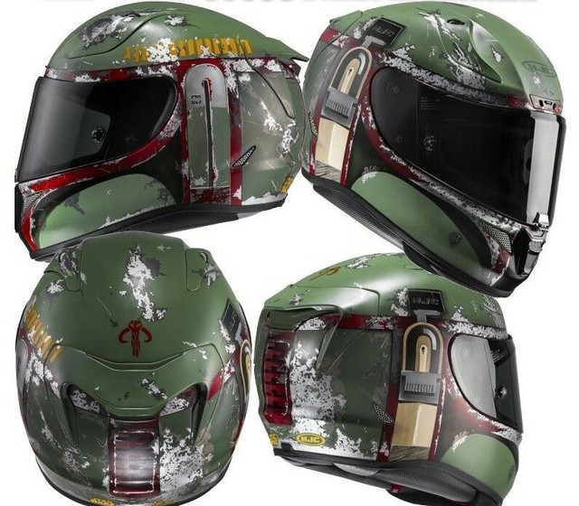 Helmet HJC Rpha 11 Boba Fett Star Wars Casque Motorcycle Integral Helm eBay