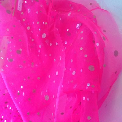 Organza Stoff Pink Pinken Organza Stoffe In Pink Meterware 1,39€/m