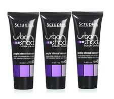 Scruples Urban Shock Color Craze Purple 2.5 Oz Set of 3