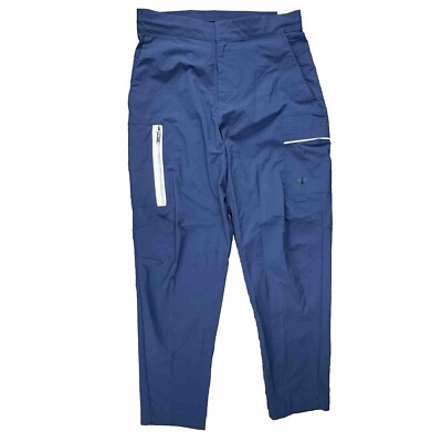 Nike Men Pants Sportswear Essential Utility Navy Blue White Tapered Size 28