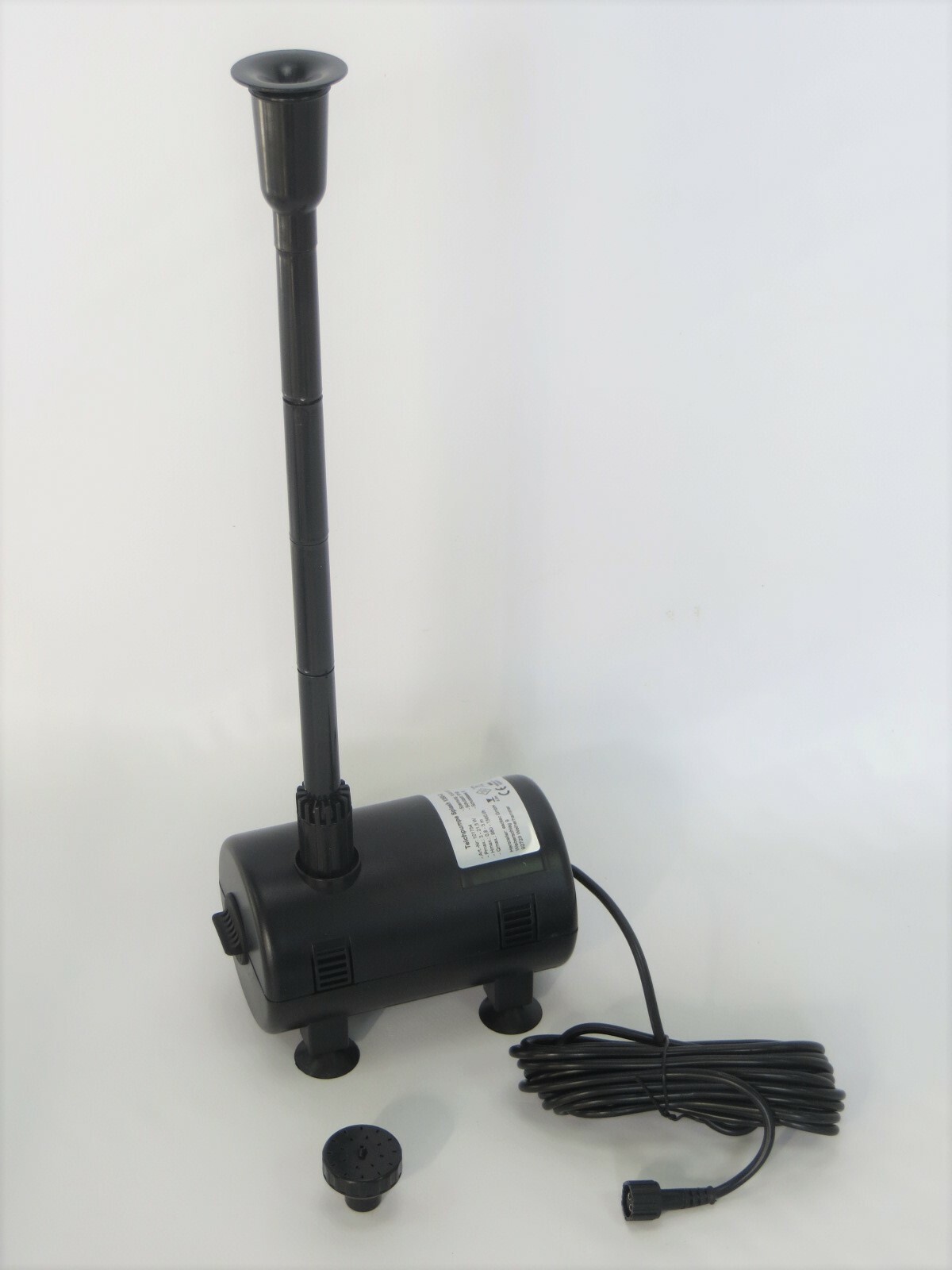 50W Solar Pumpenset mit 2 Pumpen Gartenteich Springbrunnen Solar Teich