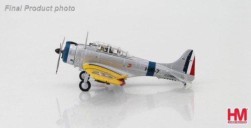 Douglas SBD-1 Dauntless US Marine MCB Quantico Virginia Hobby Master 1/72 HA0172 - Foto 15 di 20