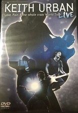 Keith Urban Love Pain & The Whole Crazy World Tour - Live DVD Bx22