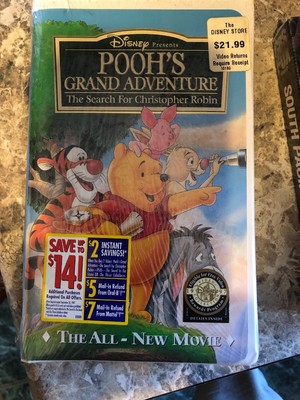 Pooh S Grand Adventure The Search For Christopher Robin Vhs 1997 786936030242 Ebay