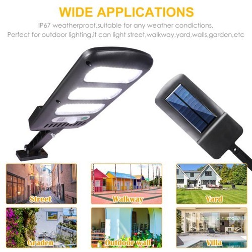 9900000000LM 11000W Commercial Solar Street Light LED Dusk ToDawn Road Lamp+Pole - Picture 144 of 206