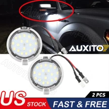 LED Side Mirror Puddle Light Kit For Ford F-150 Explorer Expedition Edge Taurus
