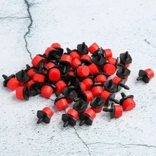 Adjustable Emitter Dripper Micro Drip Irrigation Sprinkler Watering System US