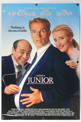 Junior 1994 Original Double Sided Movie Poster 27" x 40"