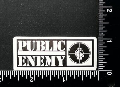 #ad Public Enemy Vinyl Sticker Heavy Duty $2.99