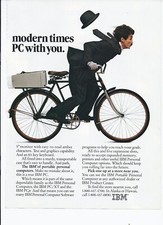 90's IBM Computer Print Ad Electronics Computers Technology Vintage 8.5" x 11"