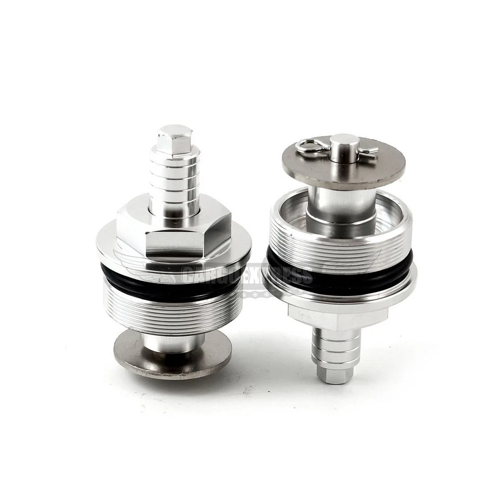 Preload Fork Caps Bolt Plugs For Kawasaki W400 EJ400 W650 EJ650 38mm Fork Only - Изображение 2 из 4