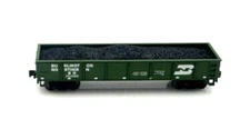 N Scale Burlington Northern 553556 Gondola w/Coal Load