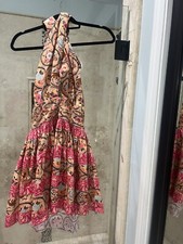 Verb by Pallavi Singhee Anthropologie X Halter MINI DRESS SOLD OUT S Nwt