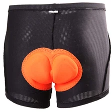 Men Women Cycling Shorts Bicycle Bike Underwear Pants  With Sponge Gel 3D Padded