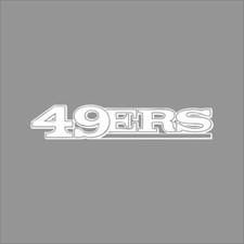 San Francisco 49ers 2 1 Color Vinyl Decal Sticker Window Car Wall