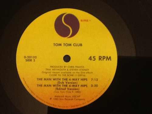 TOM TOM CLUB~man with the 4-way hips SIRE 1983 45rpm EP ~(Talking Heads)~ EP Vg+ - Foto 5 di 5